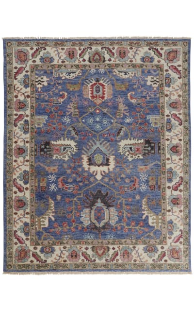 Beall 6708f Blue - Multi Area Rug