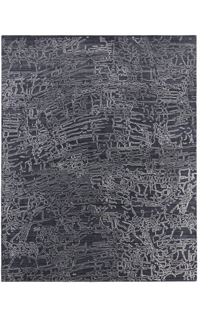 Whitton 8891f Navy - Ivory Area Rug