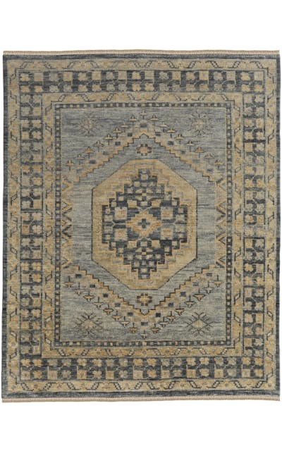 Fillmore 6941f Blue - Charcoal Area Rug