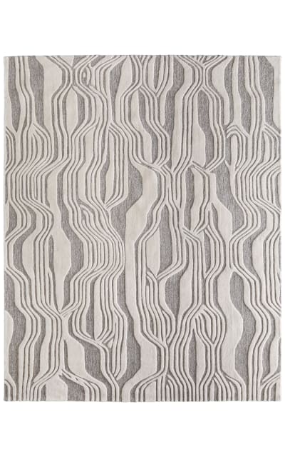 Kimball 8A34F Ivory - Gray Area Rug