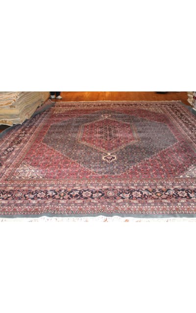 HRI Bidjar 202868 Light Blue - Navy Area Rug