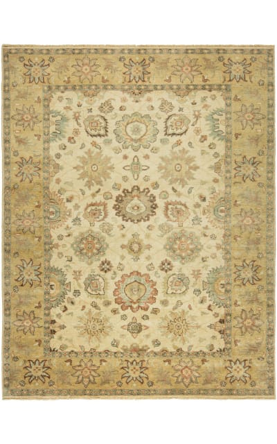 HRI Centennial Cn-01 Ivory - Gold Area Rug