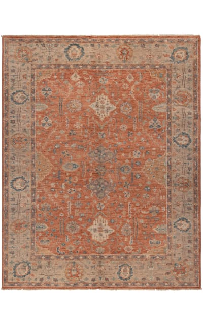 Rust Camel Rug HRI Chelsea 191 Rust - Camel | Rug Studio
