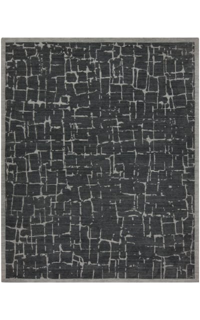 HRI La Jolla 5374-C Charcoal - Grey Area Rug