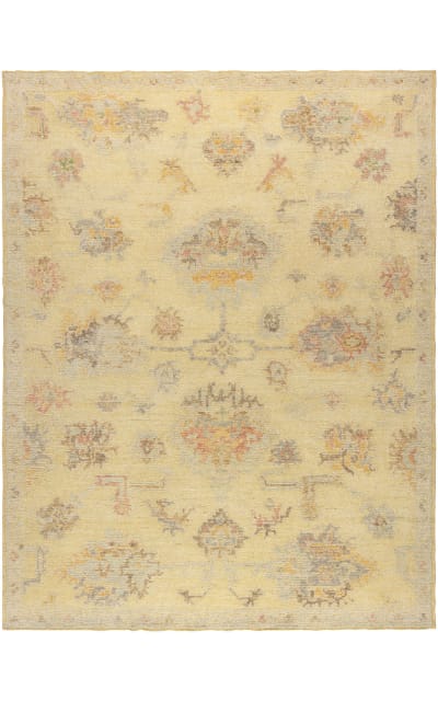HRI Lola Lo-23276 Lemon Area Rug