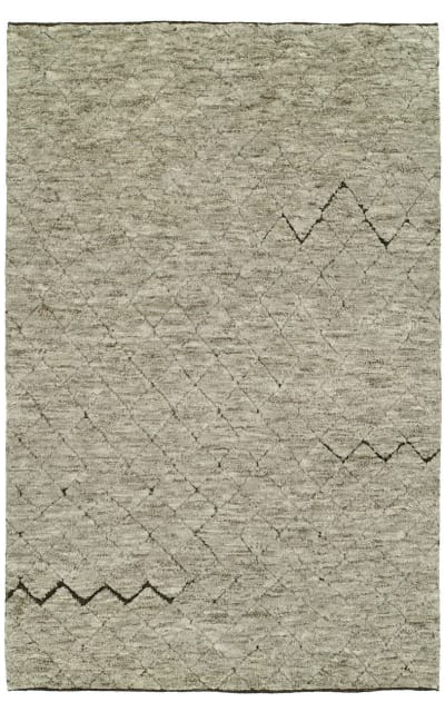 HRI Oasis OS-4 Grey - Brown Area Rug