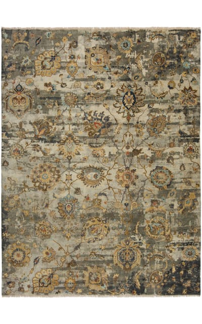 HRI Premia PR-10 Dark Grey Area Rug
