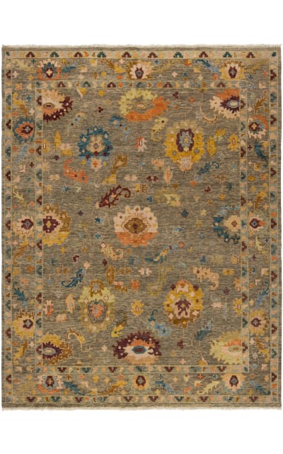 HRI Splendid Ina002 Brown - Multi Area Rug