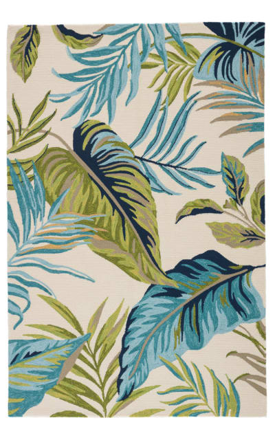 Catalina Fraise Cat52 Blue - Green Area Rug