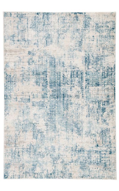 Cirque Eero Ciq21 Blue - Ivory Area Rug