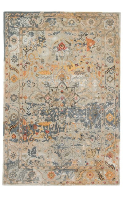 Citrine Cristobol Cit05 Multicolor Area Rug