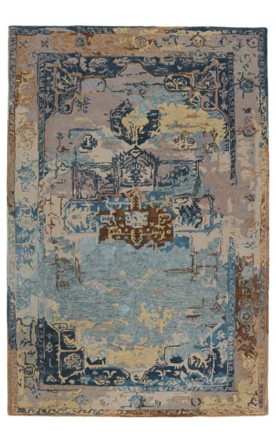 Citrine Forza Cit20 Blue Area Rug