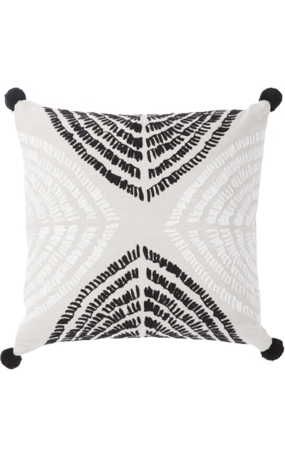 Cosmic By Nikki Chu Pillow Angelika Cnk54 Black - Silver