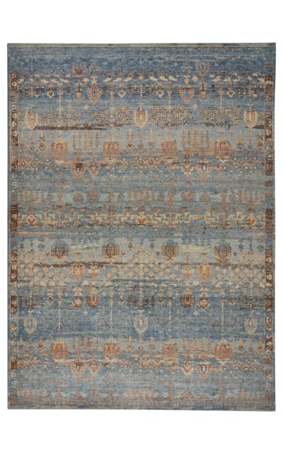 Eden Acantha Ede04 Blue Area Rug