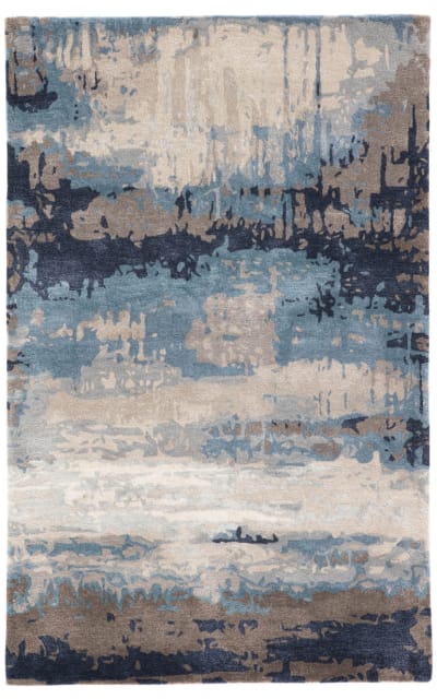 Genesis Benna Ges18 Blue - Gray Area Rug