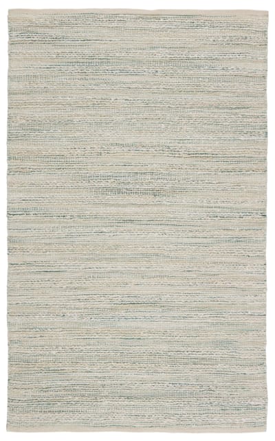 Himalaya Canterbury Hm27 White - Turquoise Area Rug