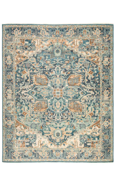 Sample Sale 209782R Blue - Ivory Area Rug Last Chance