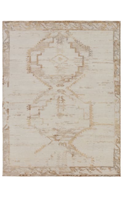 Jinsen Alamo Jin05 Cream Area Rug