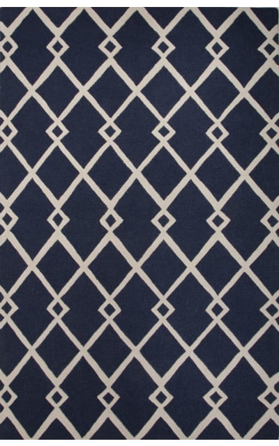 Lounge Maysoon Loe20 Light Gray - Estate Blue Area Rug Clearance