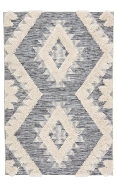Parades Makaya Pad02 Gray - Cream Area Rug