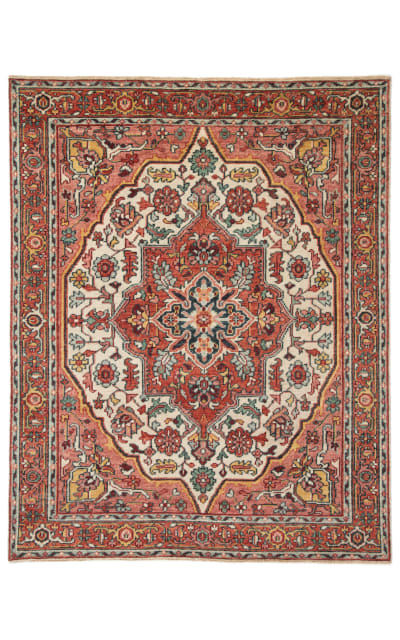 Salinas Tavola Sln04 Pink - Multicolor Area Rug