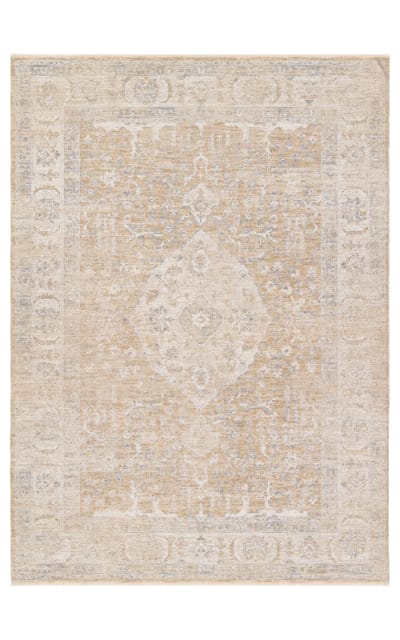 Vekhea Aslan Vek01 Yellow Area Rug