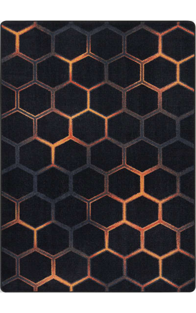 Kid Essentials Breakout Tangerine Area Rug