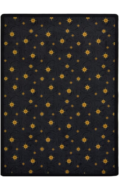 Any Day Matinee Milky Way Charcoal Area Rug