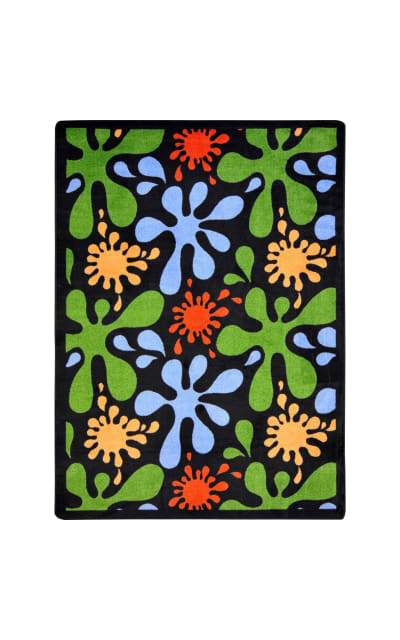 Joy Carpets Kid Essentials Splat Black | Rug Studio