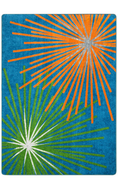 First Take Sputnik Citrus Area Rug