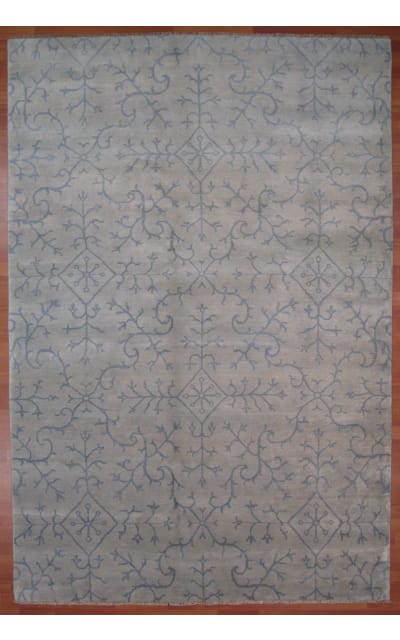 Kalaty Oak 350050 Ivory Blue Area Rug Clearance