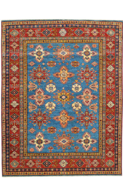 Oak Pak Kazak 4604 Blue Area Rug