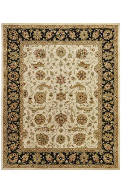 Kalaty Empire EM-286 Ivory-Black Area Rug