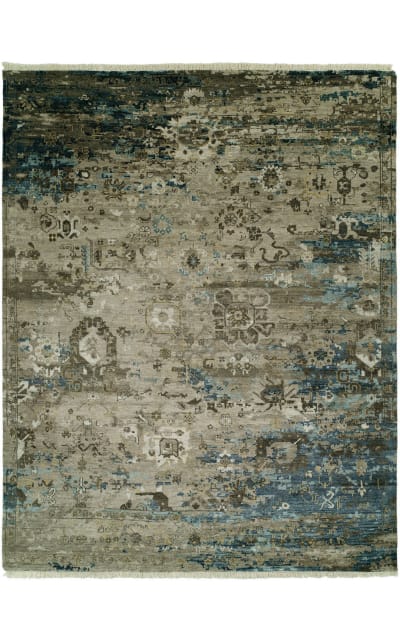 Elixir 100025 Vintage Grey - Blue Area Rug