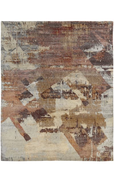 Elated 100372 Rust Tones Area Rug