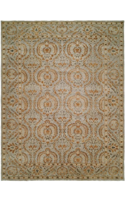 Royal Manner Estates Re-860 Watery Blue Area Rug