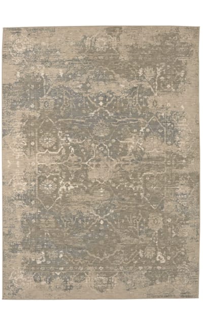 Kismet Quest Silver Area Rug