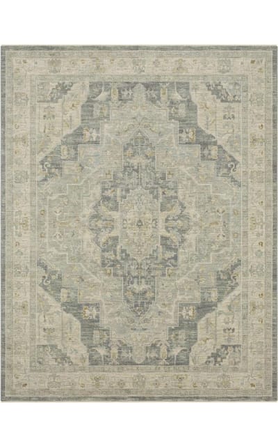 Adalia Kumra Dark Gray Area Rug