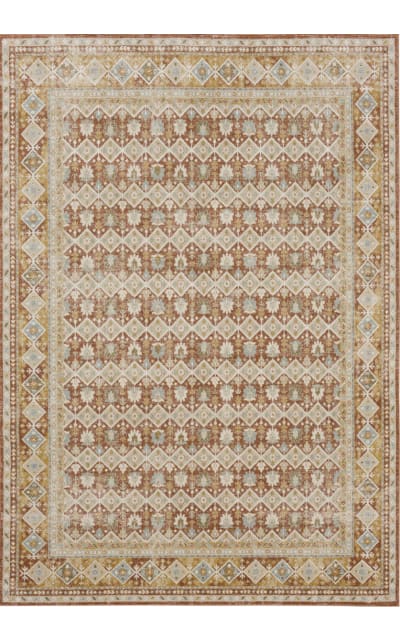 Windermere Staveley Terracotta Area Rug