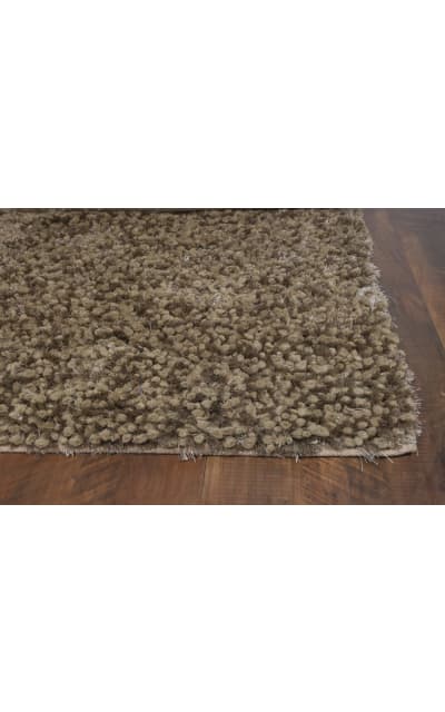 Essence 576 Coffee Chunky Shag Area Rug