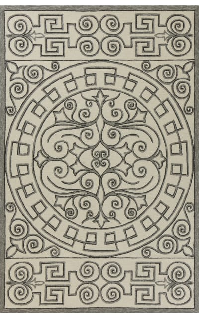 Kas Harbor 4246 Ivory - Grey Area Rug