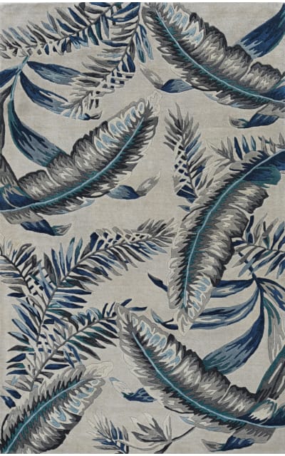 Kas Havana 2626 Grey - Blue Area Rug