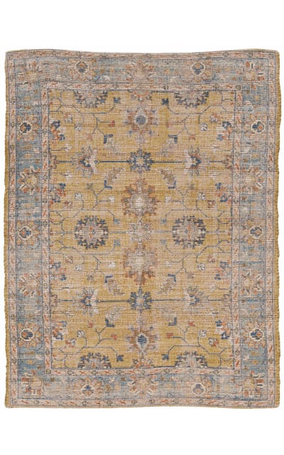 Kas Morris 2231 Gold - Lt Blue Area Rug
