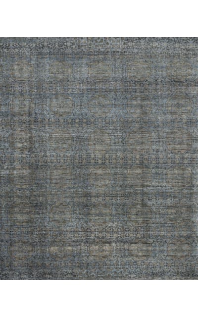 Amara AMM-05 Blue - Gold Area Rug