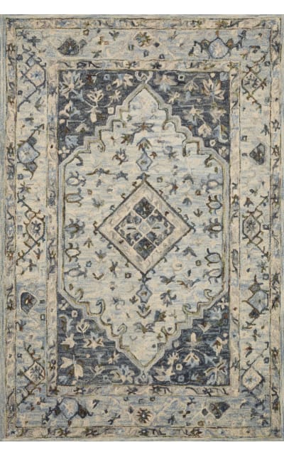 Beatty Bea-01 Light Blue - Blue Area Rug