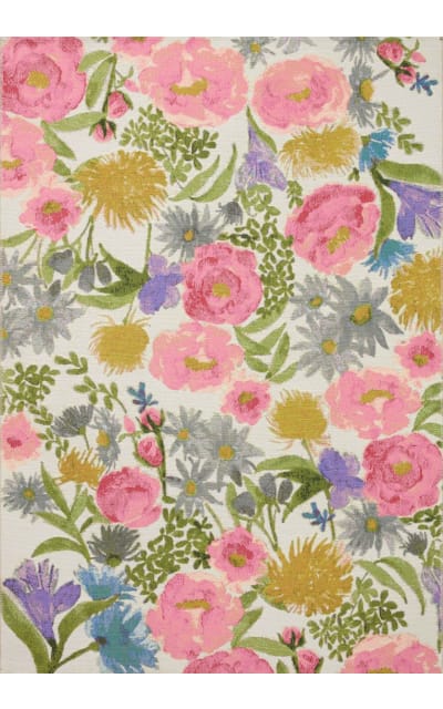 Loloi II Botanical Bot-01 Ivory - Multi | Rug Studio