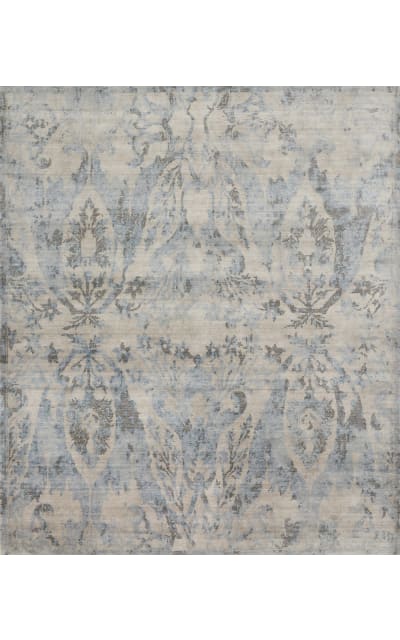 Delphi DL-04 Grey - Light Blue Area Rug Clearance