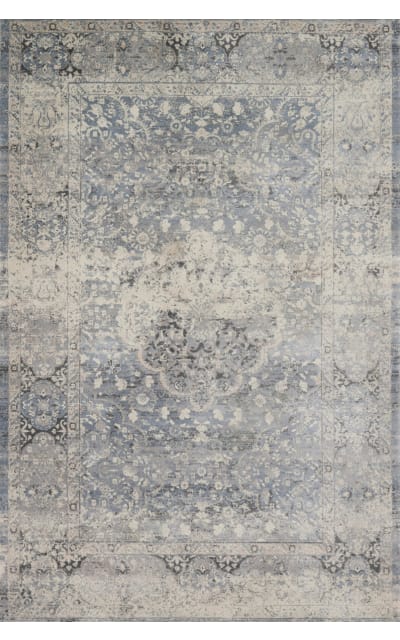 Magnolia Home by Joanna Gaines x Loloi Everly Vy-06 Mist - Mist Rug