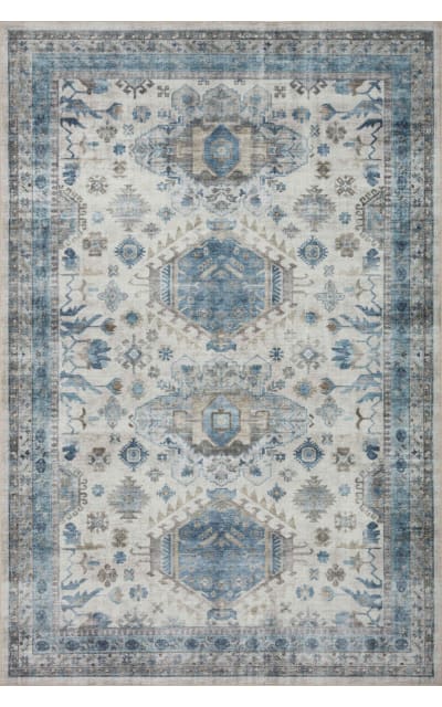 Heidi HEI-04 Ivory - Ocean Area Rug