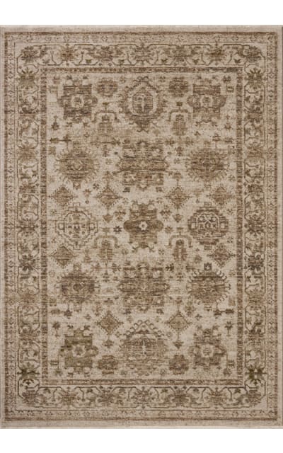 Haywood Hyd-04 Ivory - Taupe Area Rug